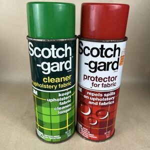 Scotchgard Cleaner & Protector for Fabric 14 Oz Old Formula 1987 3M Slightly Use